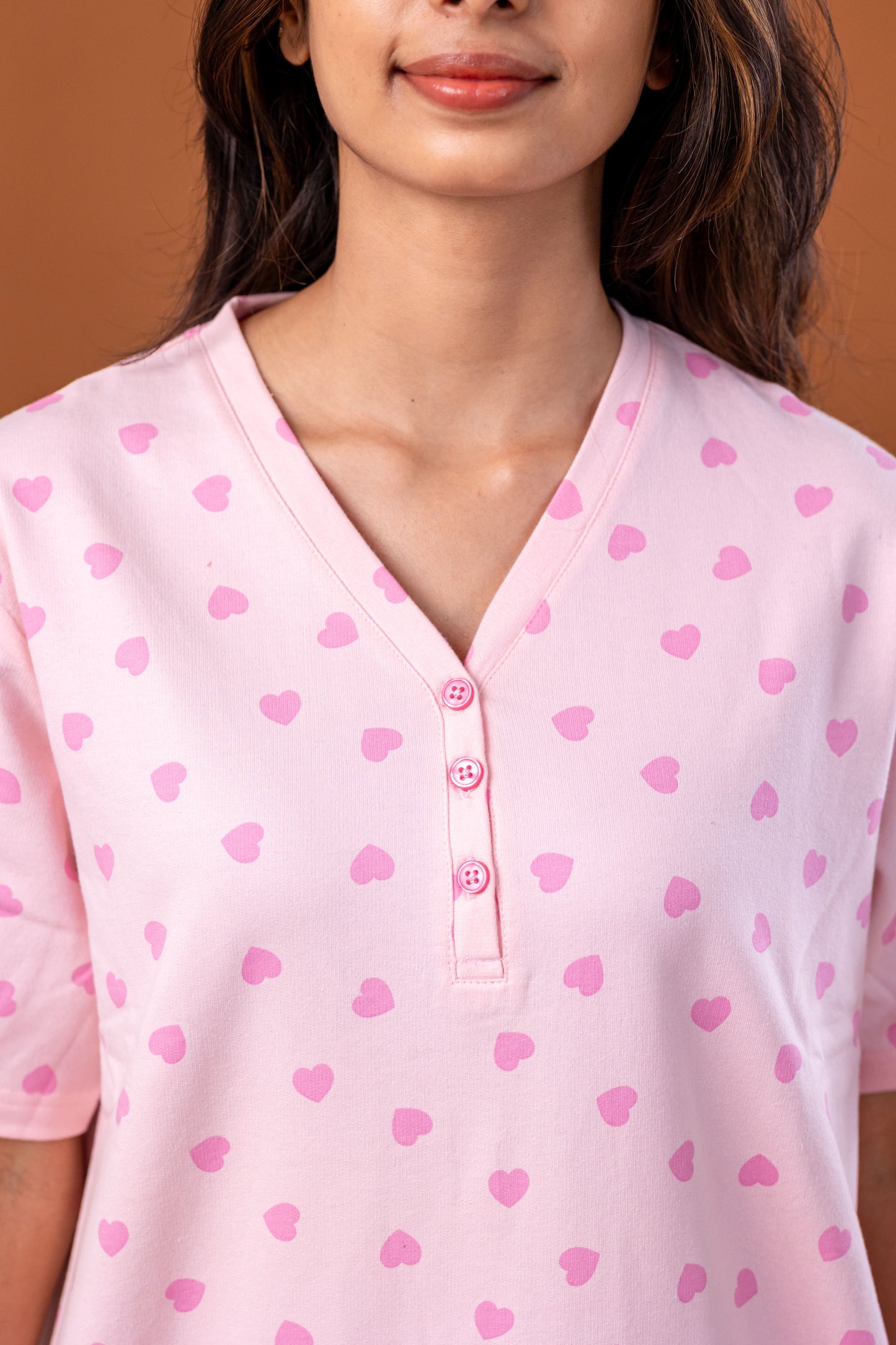 Blush Heart Sleep Tee