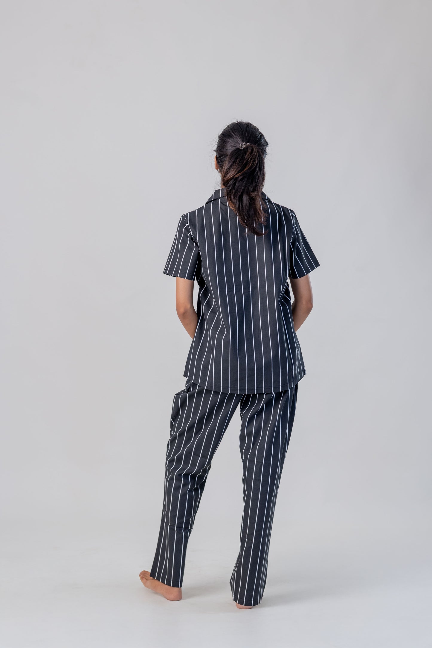 MIDNIGHT STRIPE CO-ORD SET