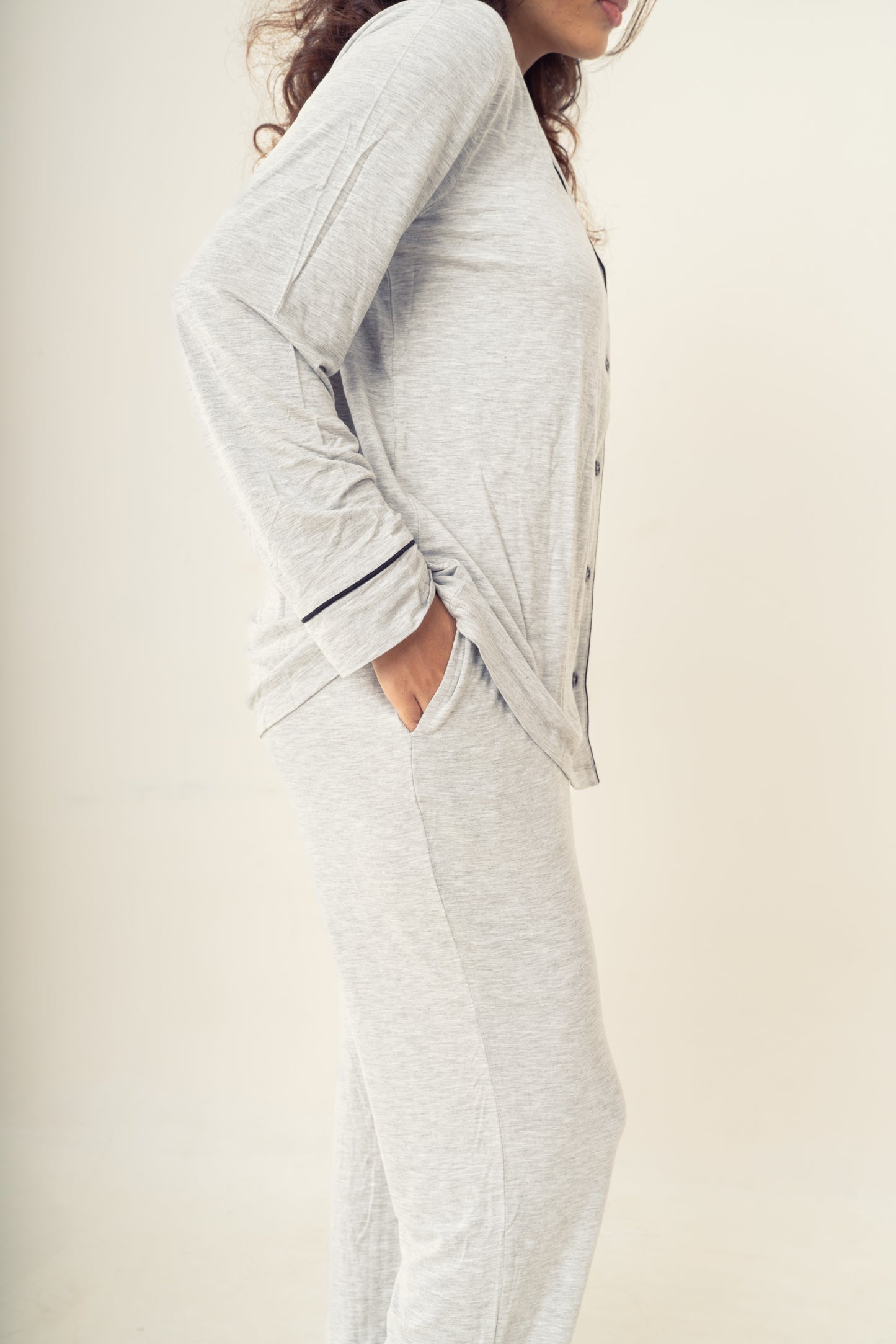 Slate Grey Elegance -Pyjamas