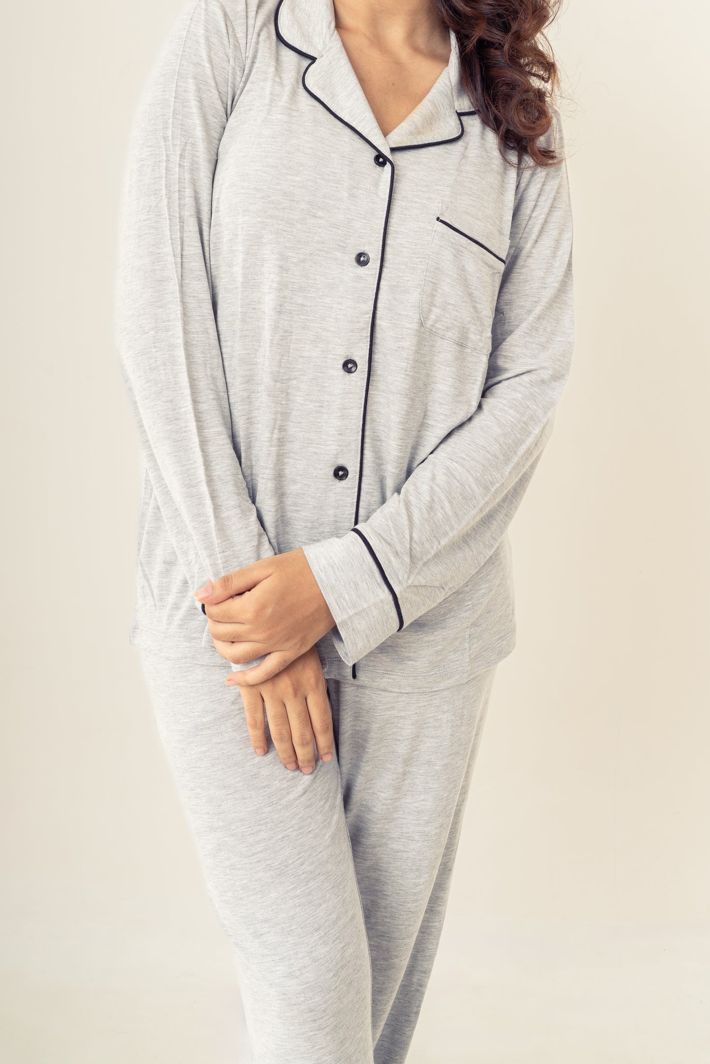 Slate Grey Elegance -Pyjamas