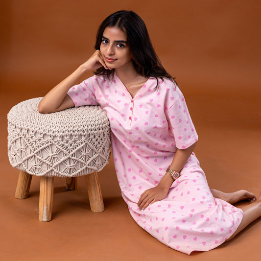 Blush Heart Sleep Tee