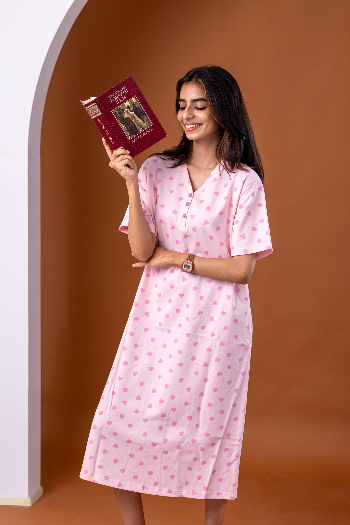 Blush Heart Sleep Tee