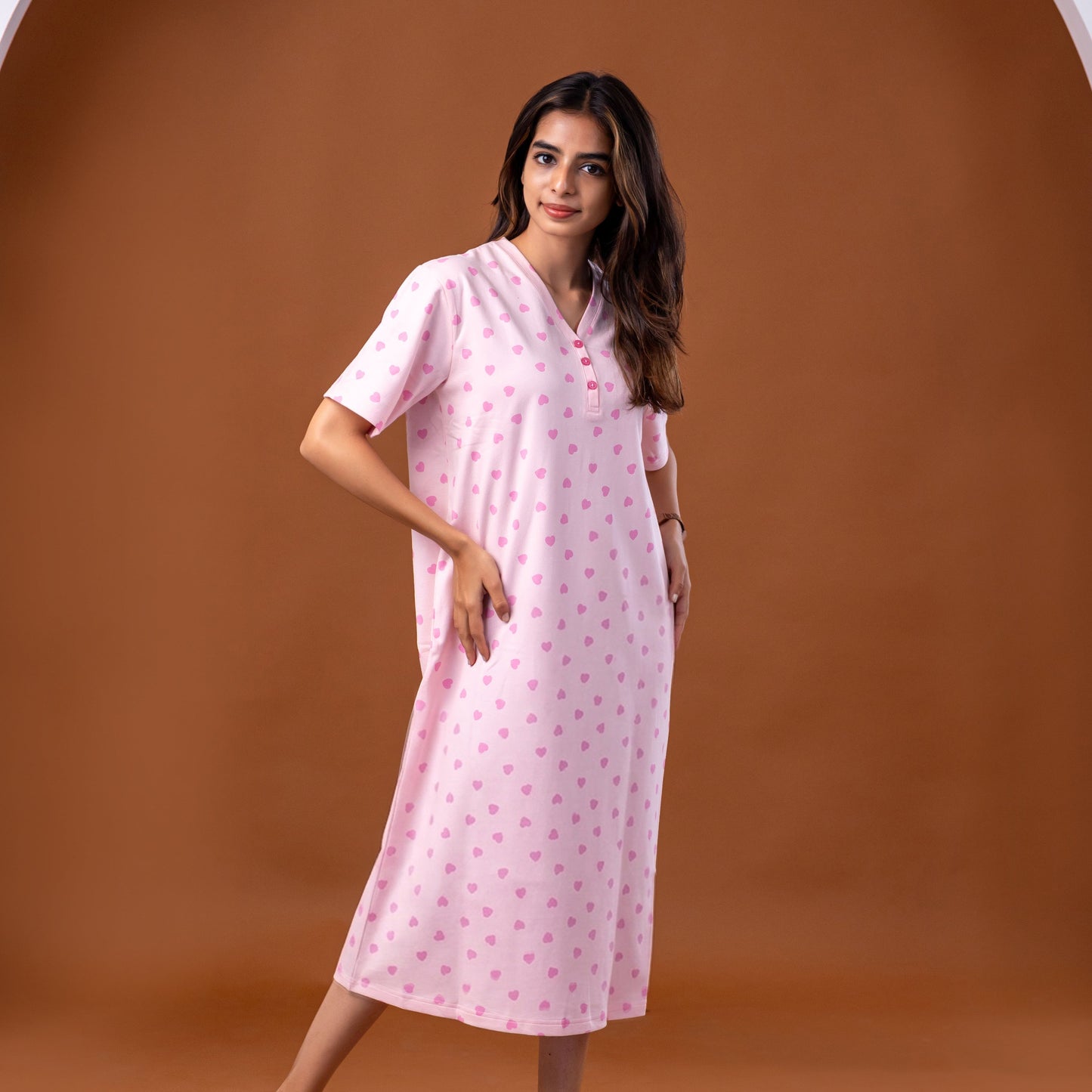 Blush Heart Sleep Tee