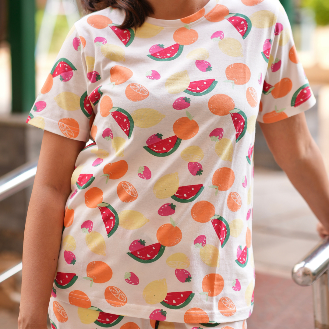 Fruit Pop Teejamas