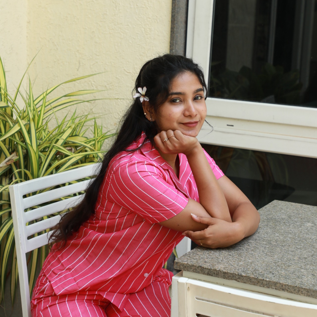 Rose Dusk Striped Cotton Set