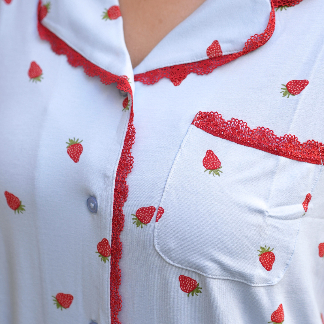 BLUE BERRY BAMBOO PYJAMA SET