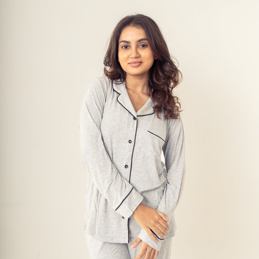 Slate Grey Elegance -Pyjamas