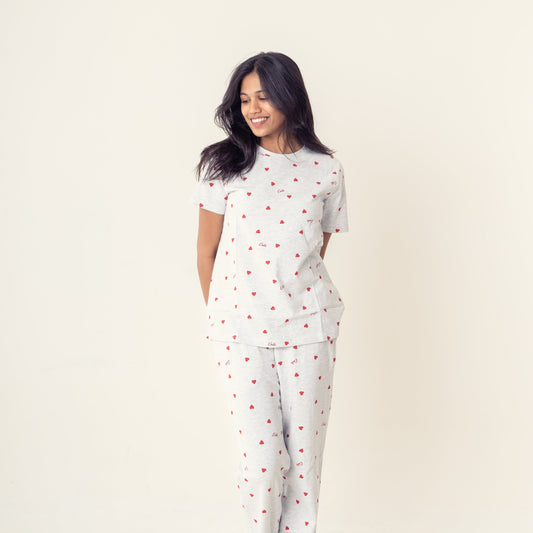Twilight Grey Harmony-Tee Jamas